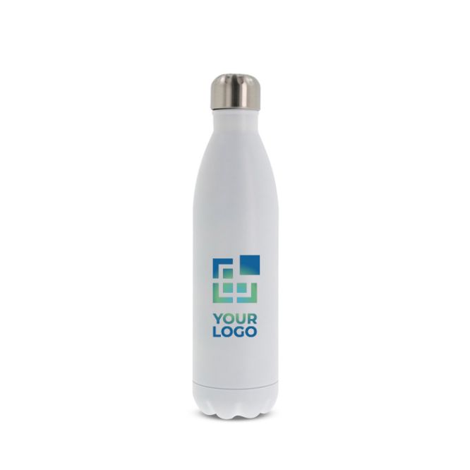 Gourde en acier inoxydable à double paroi hermétique 750ml avec zone d'impression