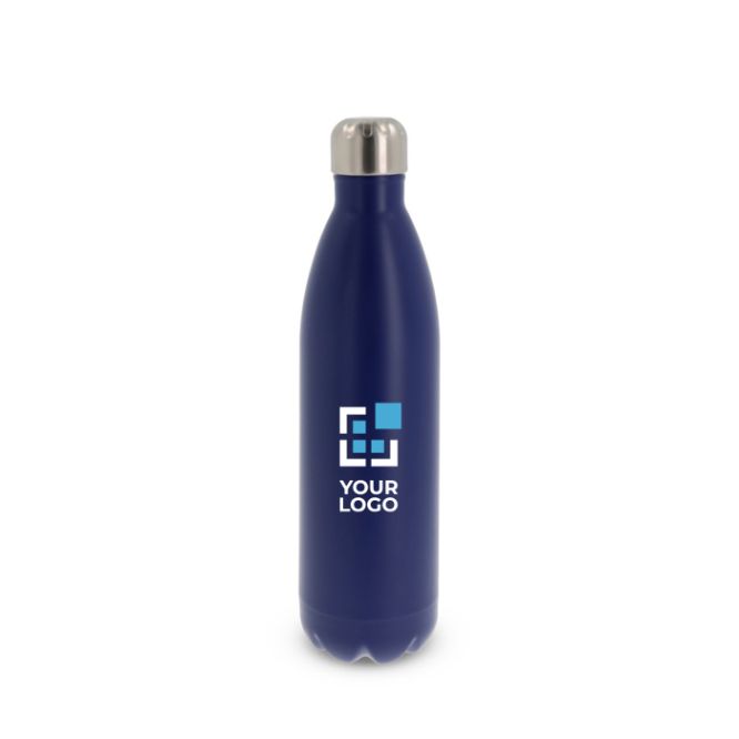 Gourde en acier inoxydable à double paroi hermétique 1000ml avec zone d'impression