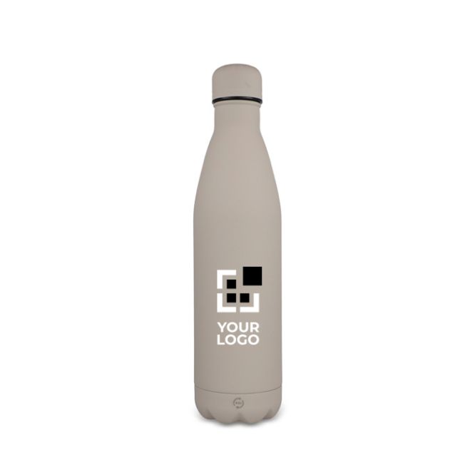 Bouteille en acier inoxydable recyclé avec finition veloutée 750ml