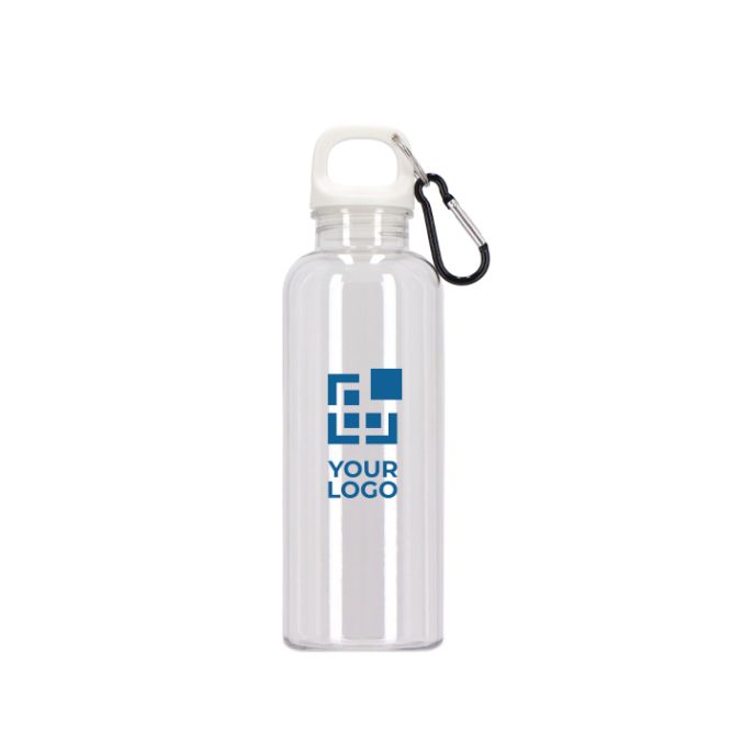 Gourde en plastique aux couleurs vives et transparentes 500 ml