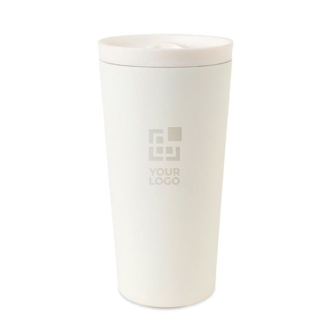 Gobelet thermos en acier recyclé avec isolation sous vide 500 ml