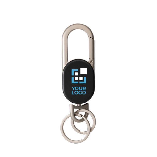 Porte-clés avec localisateur rechargeable compatible avec Find My