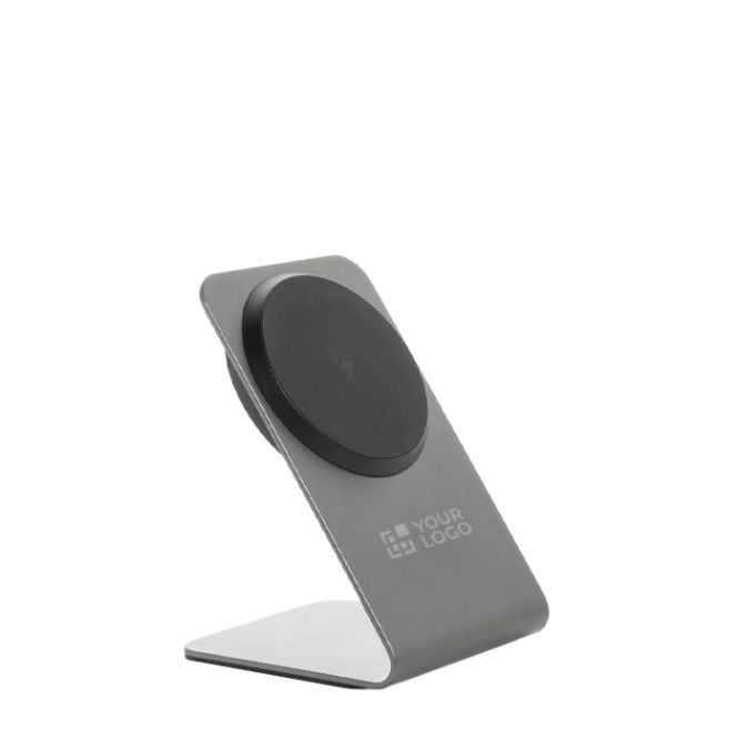 Chargeur magnétique sans fil premium en aluminium recyclé 15W