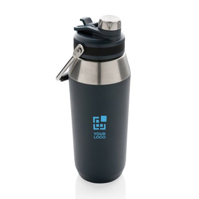 Grande bouteille thermos avec bouchon avec paille 1L Slender