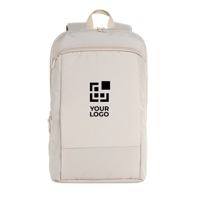 Sac à dos ultra‑fin en RPET au design extensible 15,6