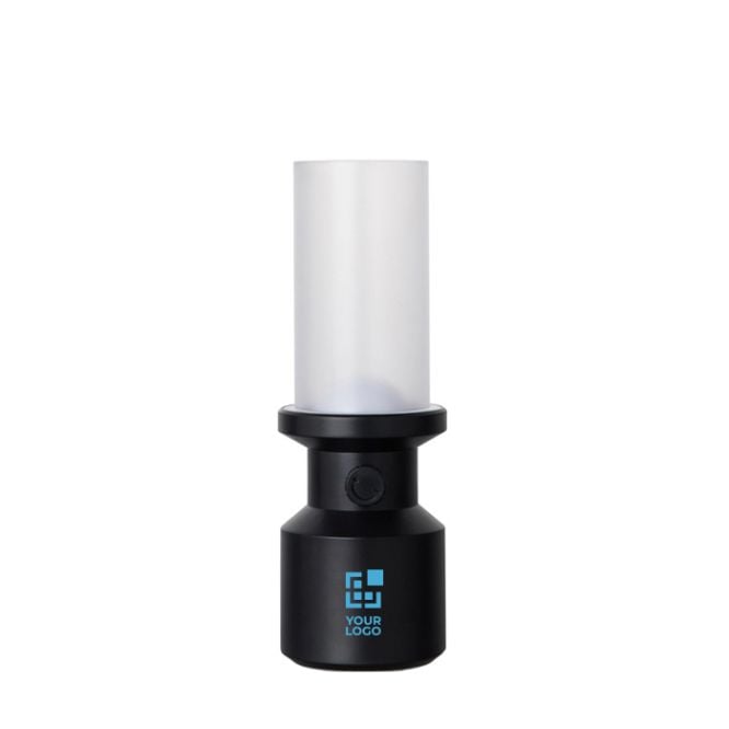 Lampe de table recyclée avec batterie rechargeable et régulateur