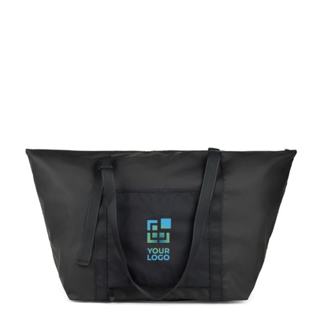 Sac de voyage en polyester recyclé avec housse pour trolley