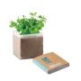 Sac de graines de menthe vue avec zone d'impression