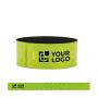 Bracelet personnalisé fluorescent couleur jaune