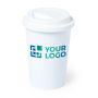 Gobelet écologique 100% compostable couleur blanc