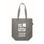 Sac en feutrine personnalisable vue avec zone d'impression
