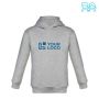 Sweat à capuche pour enfant personnalisé avec zone d'impression