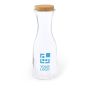 Bouteille personnalisable de table de 1L couleur transparent