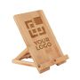 Support personnalisable en bambou avec zone d'impression