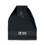 Serviette de golf coton 350 g/m2 couleur noir avec zone d'impression