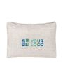 Trousse de toilette au toucher doux couleur beige