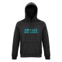 Sweat personnalisé à capuche éco 280 g/m2 avec zone d'impression