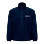 Veste polaire personnalisée 300 g/m2 couleur bleu foncé première vue