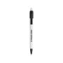 Stylo avec clip et embout de couleur couleur noir avec logo