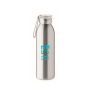 Bouteille en inox à couvercle, anse silicone assortie 650 ml