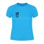 T-shirt technique femme 100% polyester respirant 135 g/m²