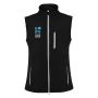 Gilet softshell en polyester et élasthanne unisexe 300 g/m² Roly