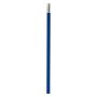 Crayon rond non taillé en plusieurs couleurs avec gomme blanche couleur bleu foncé deuxième vue