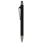 Stylo en plastique recyclé de plusieurs couleurs avec pointeur noir