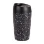 Verre à emporter à double paroi et anti-fuites avec motif 240ml