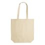 Grand sac en coton avec soufflet OEKO-TEX 280 g/m2