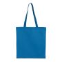 Sac en coton avec certification OEKO-TEX de couleurs 140 g/m2 couleur bleu deuxième vue