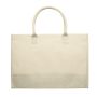 Sac en jute avec anses courtes en coton et capacité de 8 kg