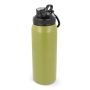 Gourde en acier inoxydable avec poignée ergonomique 800ml