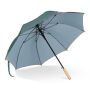 Parapluie en RPET résistant aux tempêtes avec embouts en bois Ø103