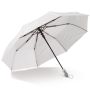 Parapluie pliable blanc avec cadre noir Ø98