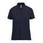 Polo basique pour femme à manches courtes en coton 210 g/m² B&C couleur bleu marine