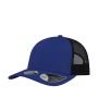 Casquette en coton recyclé à 6 panneaux avec maille arrière 250 g/m²