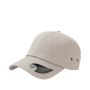 Casquette de baseball en sergé de coton avec œillets 250 g/m2 couleur beige