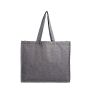 Sac en coton recyclé avec soufflet latéral 190 g/m²