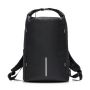 Sac à dos en polyester avec fermeture imperméable et port USB 15,6
