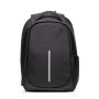 Sac à dos antivol en nylon pour ordinateur avec poche arrière 15,6