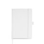 Carnet en RPET avec ruban et support pour stylo A5 pages lisses