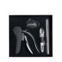 Set de vin glamour en acier inoxydable avec 3 fonctions