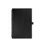 Carnet avec spirales et porte-stylo A5 feuilles lignées