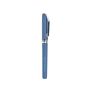 Roller plastique ergonomique avec finition en caoutchouc encre noire