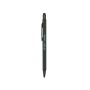Stylo en aluminium avec corps caoutchouc et pointe tactile encre bleue