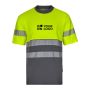 T-shirt de travail bicolore piqué de coton et polyester 150 g/m² 