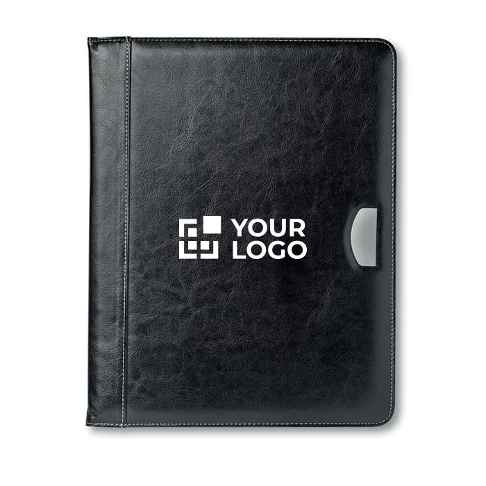 Élégant portfolio promotionnel entreprises couleur noir