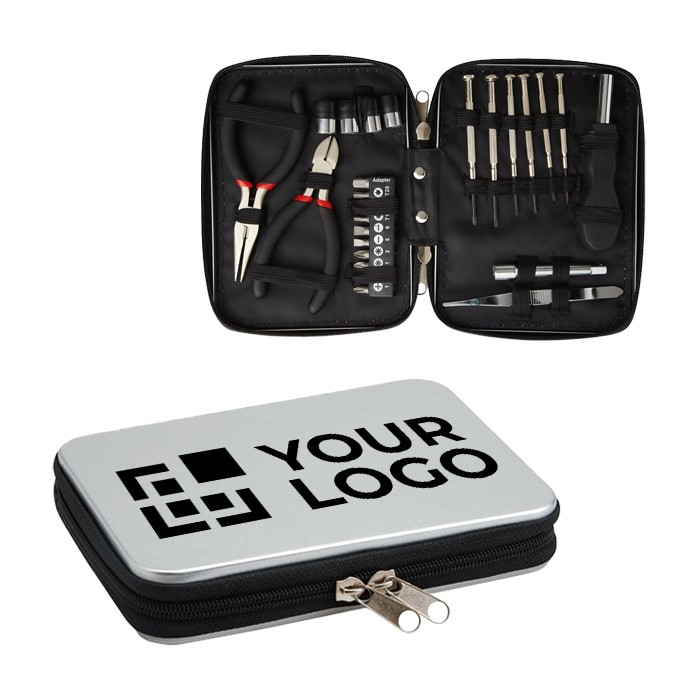 Pack d'outils personnalisés couleur noir