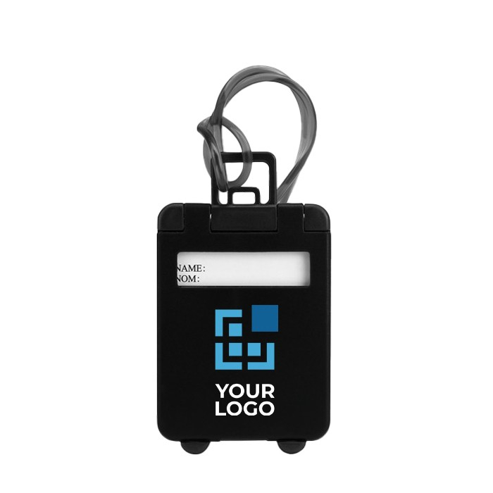 Identifiant personnalisé pour trolley couleur noir